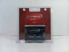 Switch Livewire SPDI Direct Box Attenuation 0/-20/-40db Balanced XLR New In Box