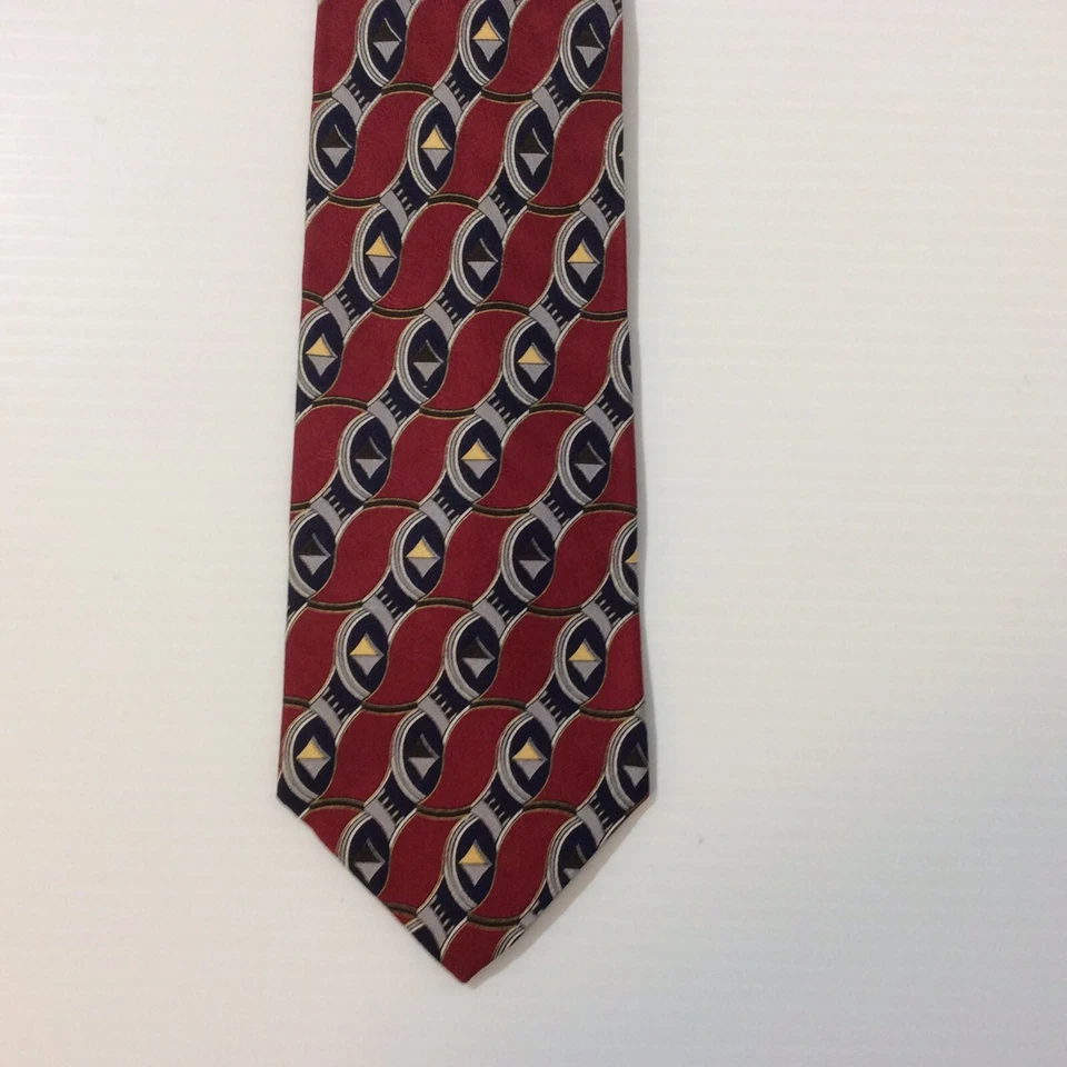 Corbata Gianfronco Furrin PARA HOMBRES 4 en Seda EE. UU. Amarillo Carmesí Gris Negro Foto 2 de 4