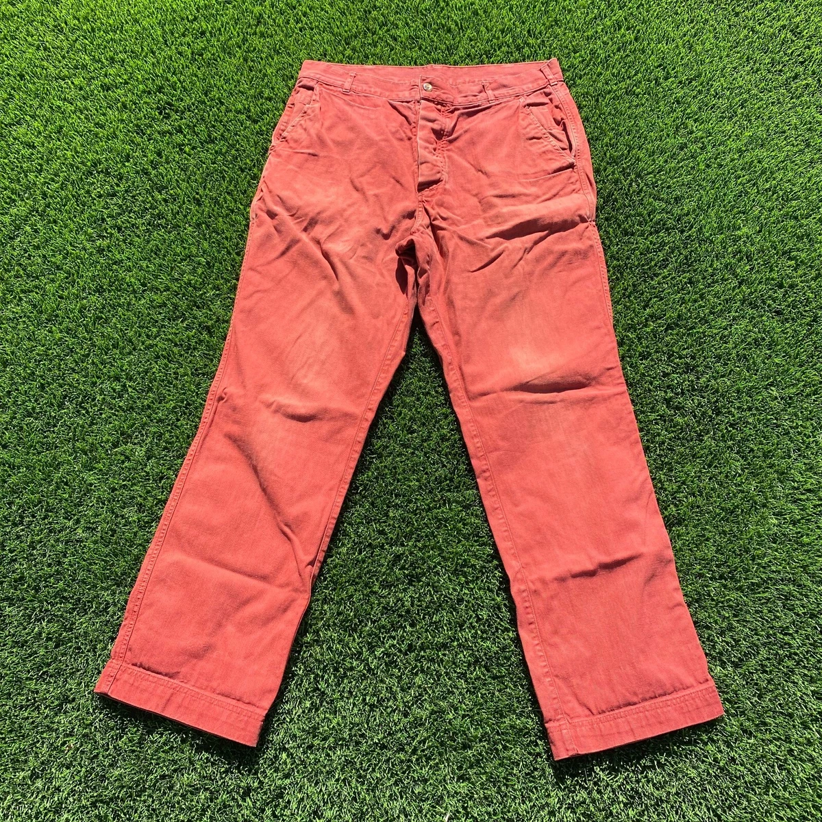 Margaret Howell MHL Cotton-Twill Pants size Medium Trousers 100
