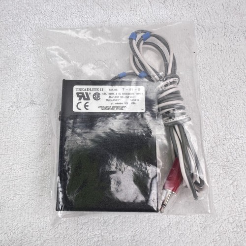 Linemaster T-91-S Treadlite II Momentary Foot Pedal Switch