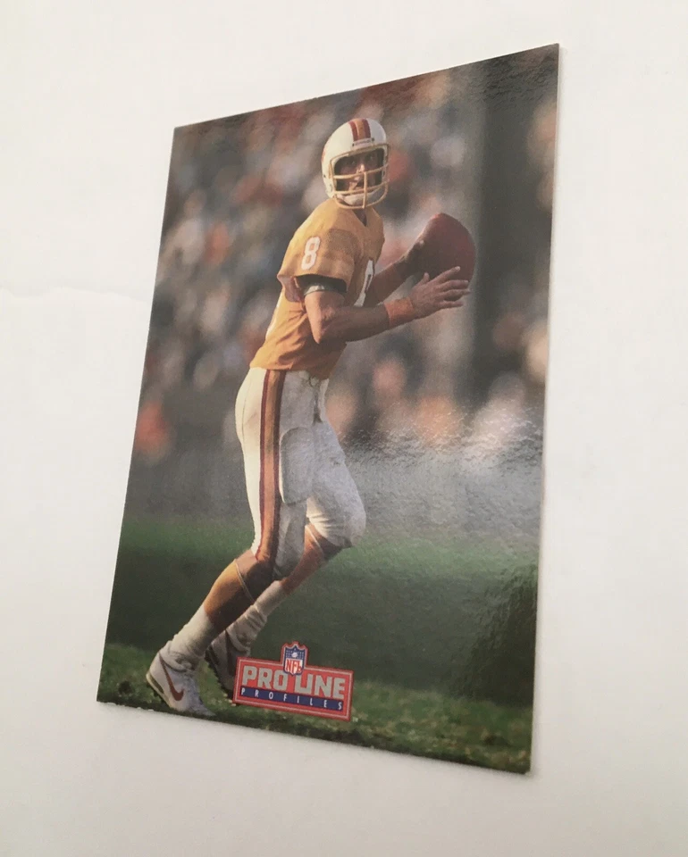 1993 Pro Line Profiles Bonus Steve Young Tampa Bay Buccaneers #6 of 9 HOF - Image 4 of 4