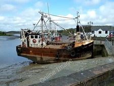 Photo 6x4 Old trawler in dock at Kirkcudbright  c2011