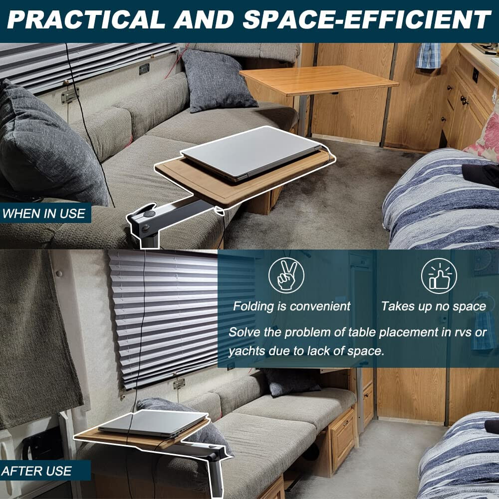 Adjustable RV Table Leg Swivel Foldable Aluminum Alloy Use For Marine