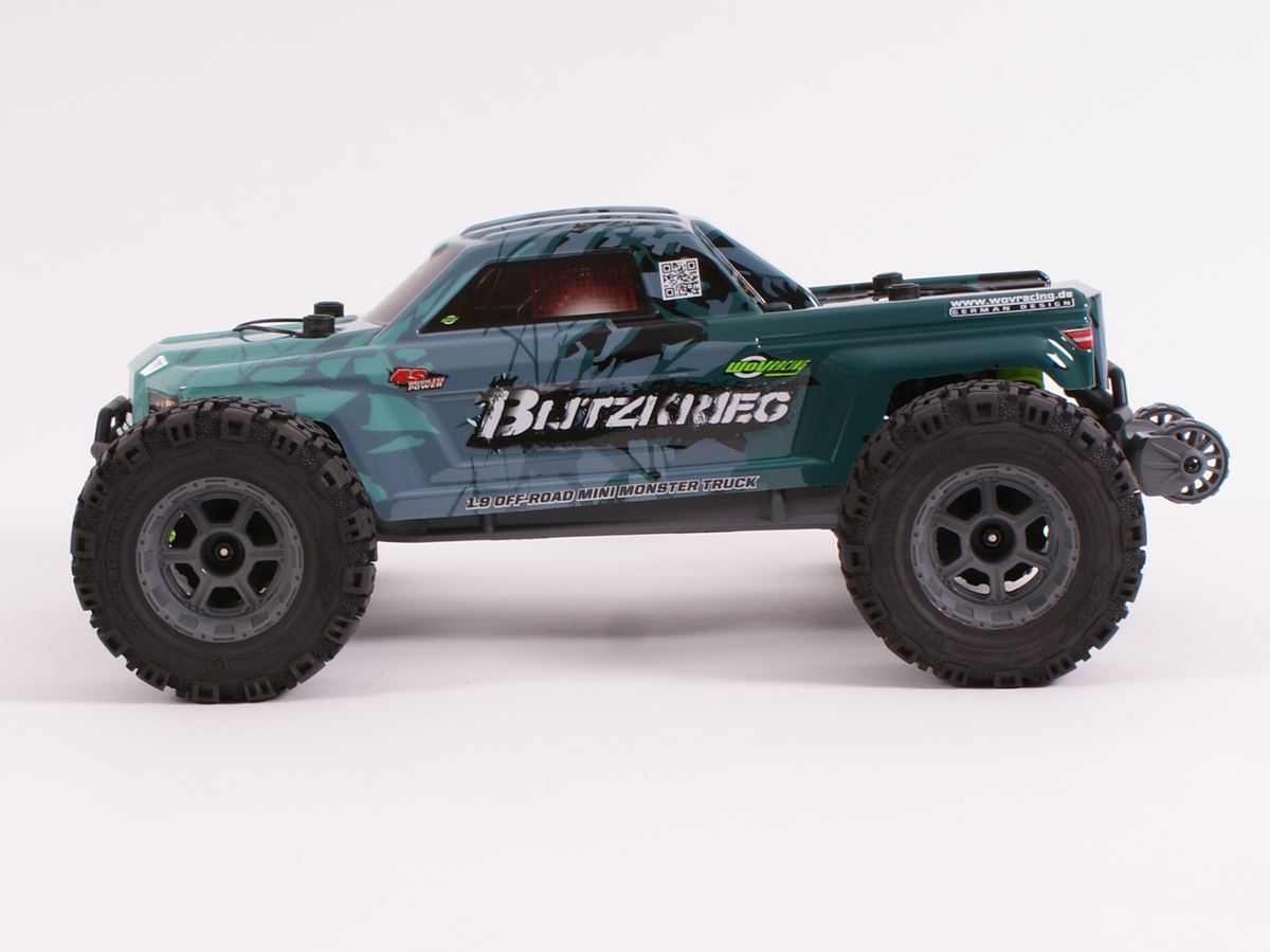 RC Car 1/9 Scale Blitzkrieg 4S Brushless Fast 4WD Off Road Truck R