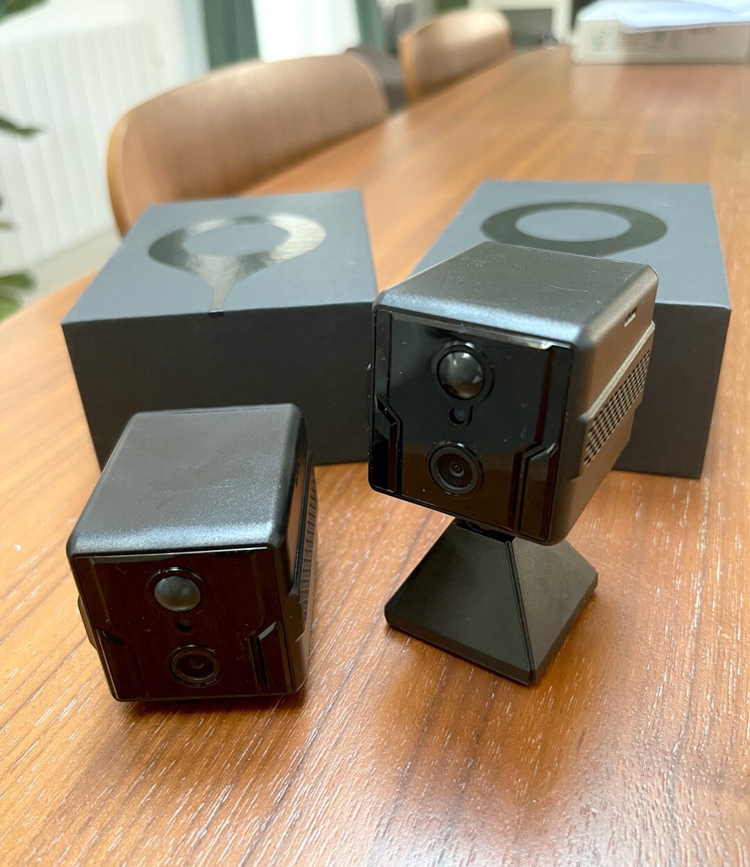 Caméra surveillance wifi sans fil avec détection humaine IA et vision nocturne