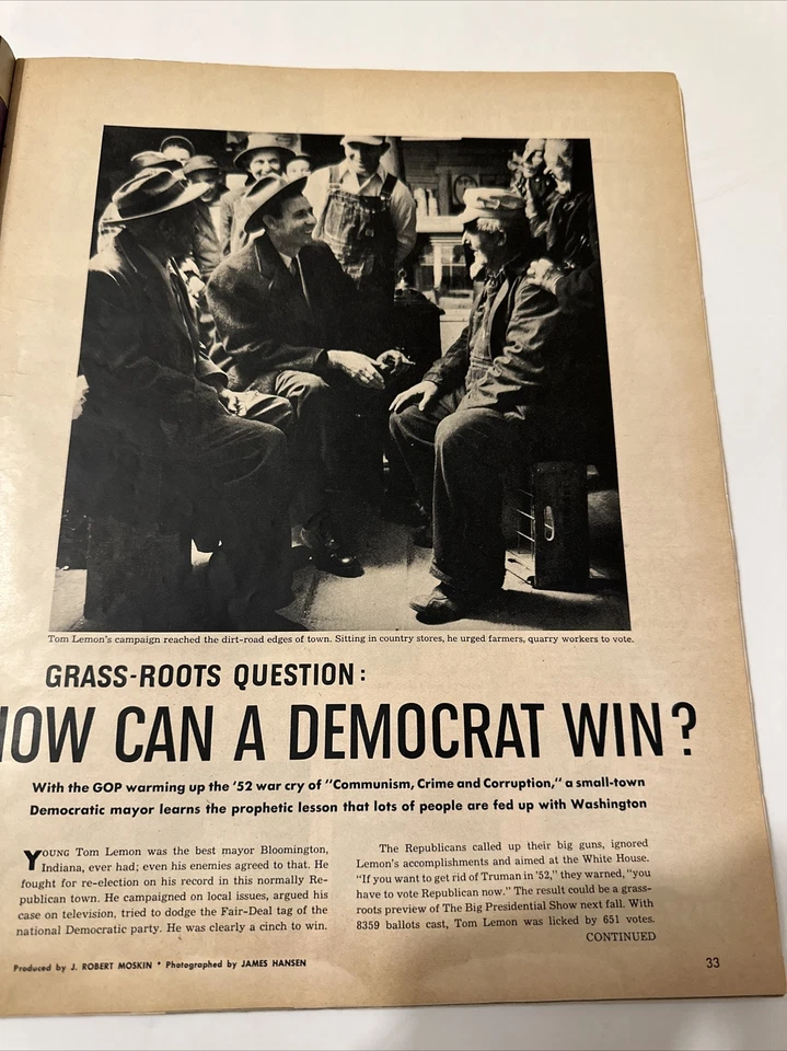 Look Magazine 1952 Audrey Hepburn Dorothy Dandridge Ingrid Bergman Hollywood Foto 3 de 4