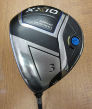 USED XXIO 11 Navy 3 WOOD 15 MP1100 Graphite Stiff-Regular Flex Shaft LEFT HAND