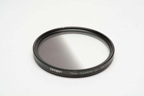 Tiffen 77mm Clear/ND 0.6 Filter in Pouch, Clean - Picture 2 of 4