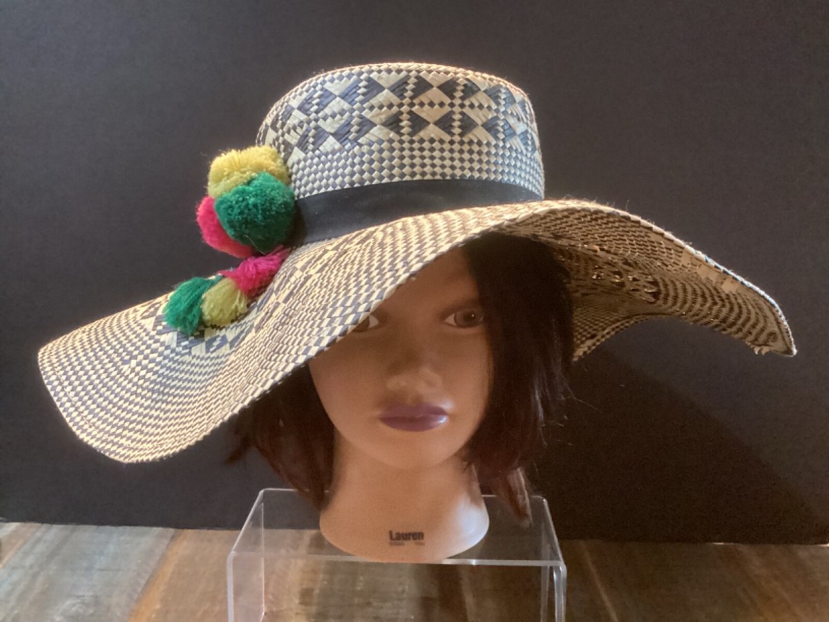New San Diego Hat Company Women Large Brim Sun Floppy Hat 