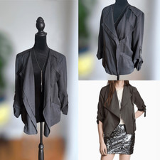 Anthropologie ASTR the Label Moto Zip Blazer Jacket Size S