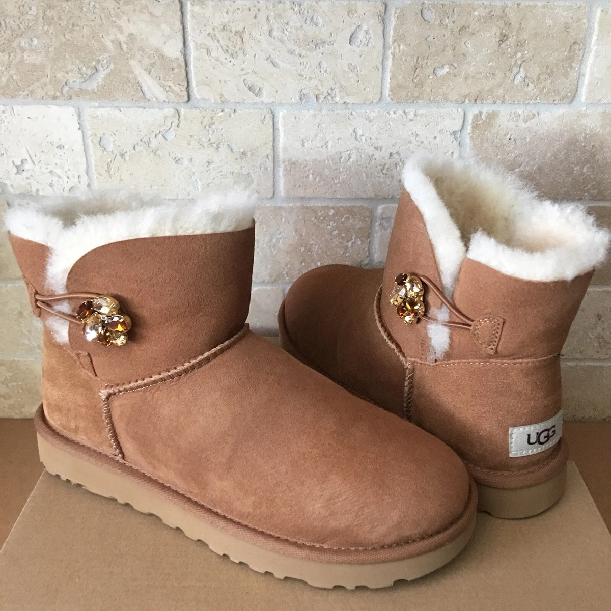 Ugg boots cheap mini button