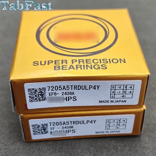 New Abec-7 Super Precision Spindle Bearings for NSK