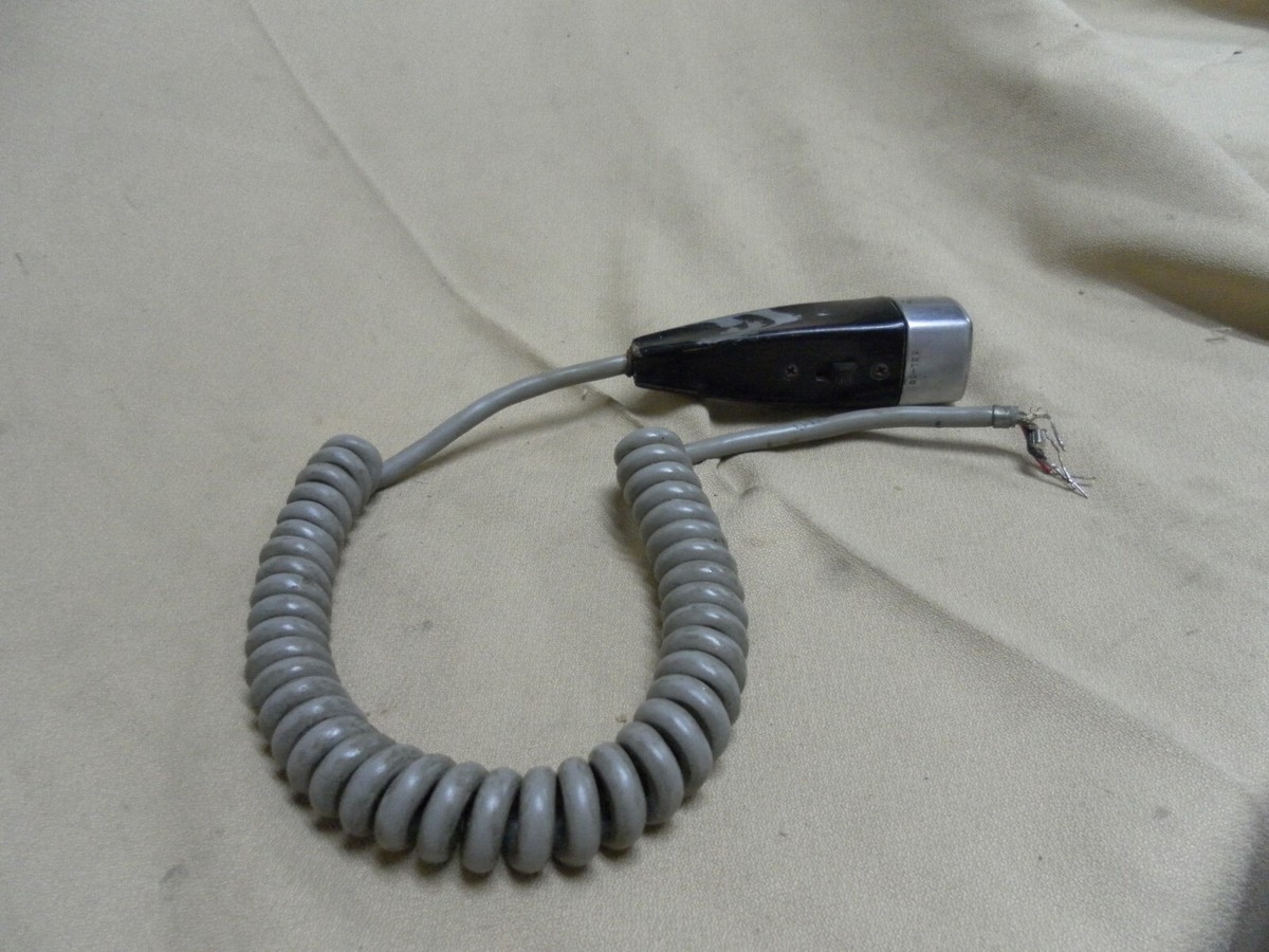 Vintage 1950's RCA Astatic model 331-30 HiZ Crystal Microphone