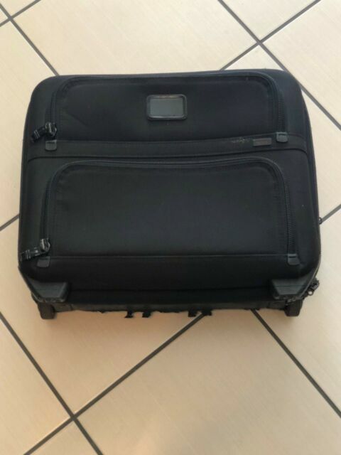 tumi 2 wheeled briefcase