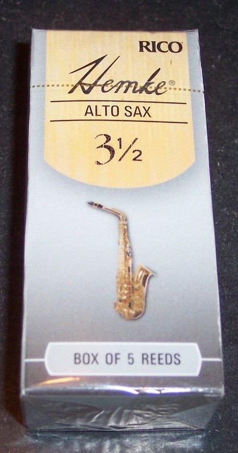 Rico Frederick Hemke Alto Saxophone Reeds Strength 3 1/2 Box of 5 Free Shipping