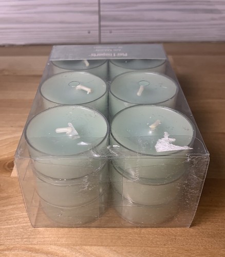 Pier 1 Imports Tea Light Candles SEA AIR Scent 18 Candles New in box - Picture 3 of 7