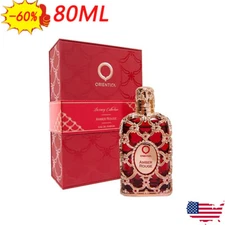 Orientica Amber Rouge By Orientica Perfume for Unisex EDP 2.7 Oz New in Box，USA