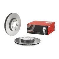 2X Brembo Bremsscheiben 278Mm InnenbelÜFtet Vorne Passend FÜR Ford Tourneo