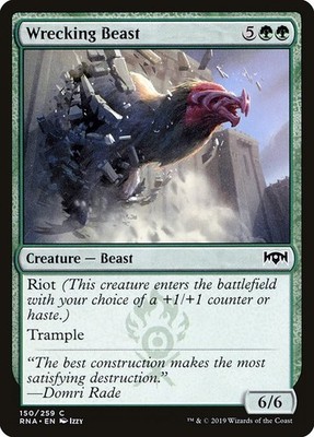[MTG] Wrecking Beast (150) (RNA) LP-HP