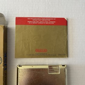 Zelda II: The Adventure of Link (Nintendo Entertainment System, NES) GOLD, CIB