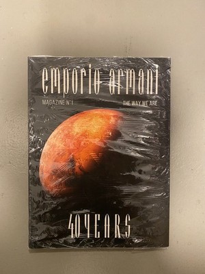 Emporio Armani. The Way we are. 40 Years. Magazine 1