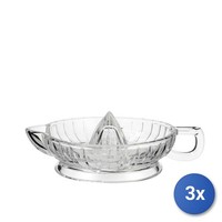 3X H&h Spremiagrumi Aus Transparentem Glas 21X15,5X7H