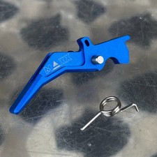 NEW Maxx Model CNC Aluminum Advanced Trigger Style B - Blue MX-TRG001SBU 