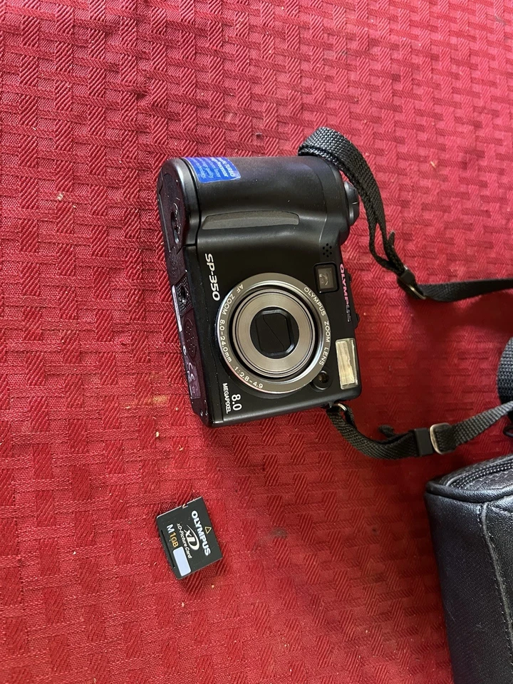 Cámara digital Olympus SP-350 CON ESTUCHE Foto 3 de 4