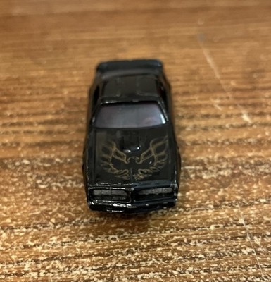 Vintage Yatming 1/64 Pontiac Trans Am Firebird Black Red Interior