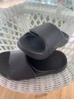 OOFOOS OOahh Sport Flex Recovery Slide Sandal W10 M8 Black — photo 7