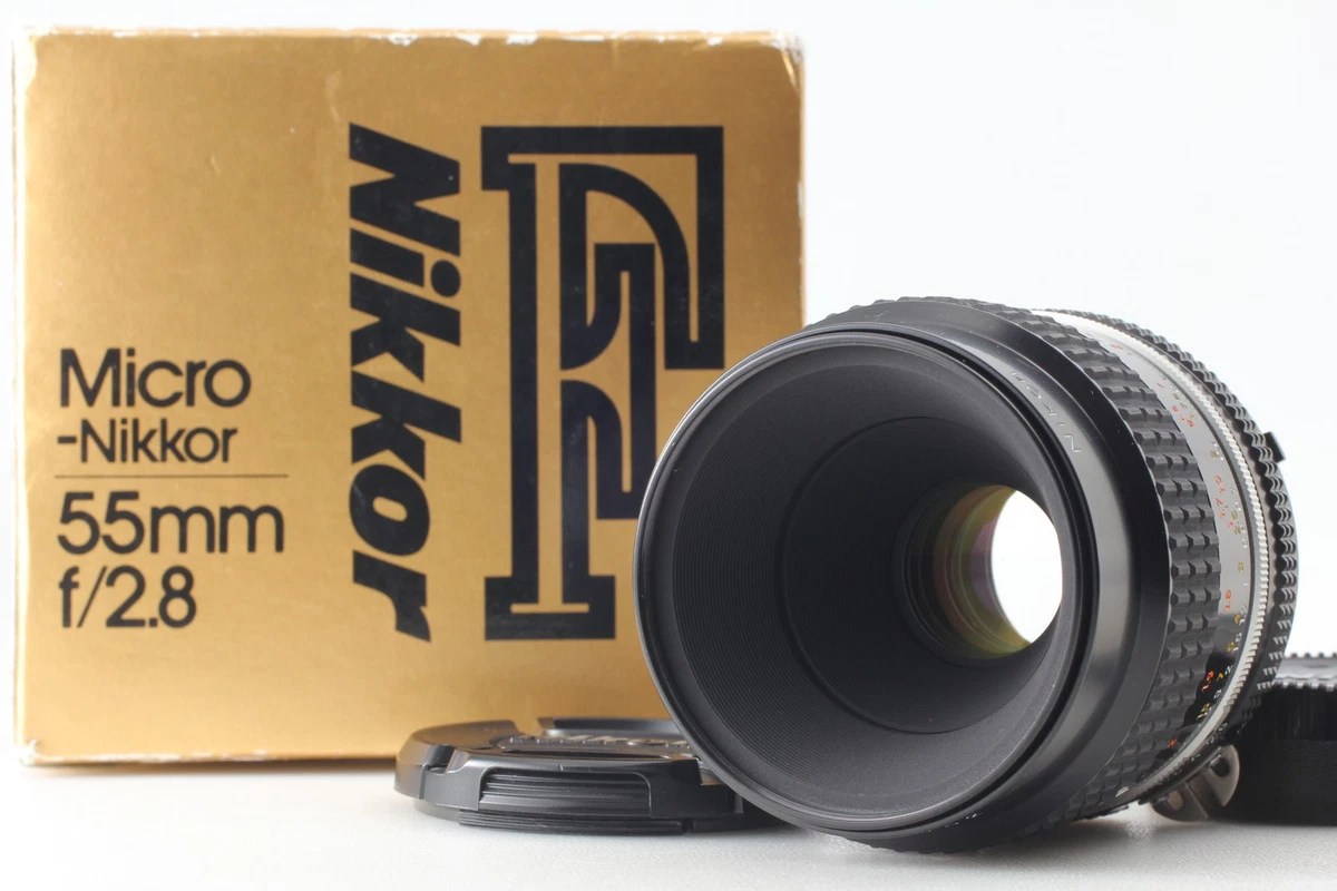 新品未使用　Nikon Micro-Nikkor 55mm f/2.8　一眼レフ Amazon.com : Nikon 55mm f/2.8 Micro Nikkor Lens AIS IMP : Camera