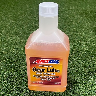 AMSOIL Synthetic Gear Lube 80W-90 SAE 1 Quart AGL-QT NOS Vintage Label API GL-5