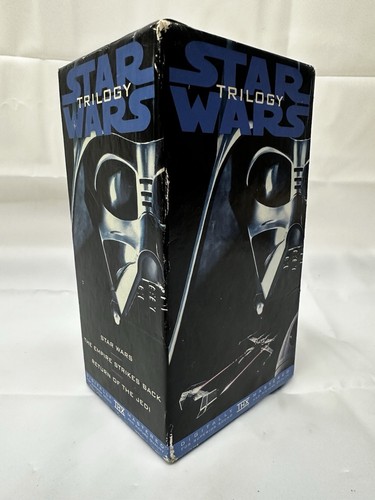 Star Wars Original Trilogy 1995 VHS 3 Movies GREAT!