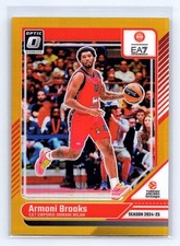 Armoni Brooks 2024-25 Donruss EuroLeague #6 Optic Gold #/10