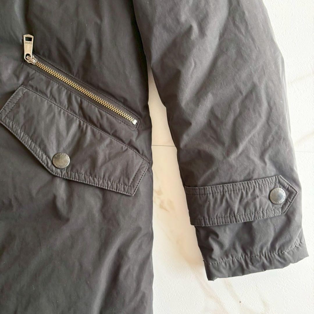 BURBERRY BLACK LABEL Down Jacket Black Size M From Japan thumbnail 17