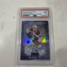 2024/25 OPC Platinum Lane Hutson Cosmic Rookie Autographs /50