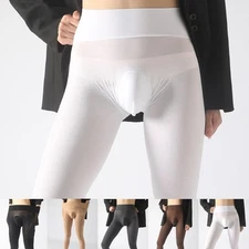 Warm and Comfortable Men's Thermal Underwear Bottoms with High Stretch Fabric