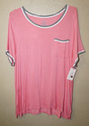 Secret Treasures salmon pink XL short sleeve oversize tshirt pajama dress — photo 1