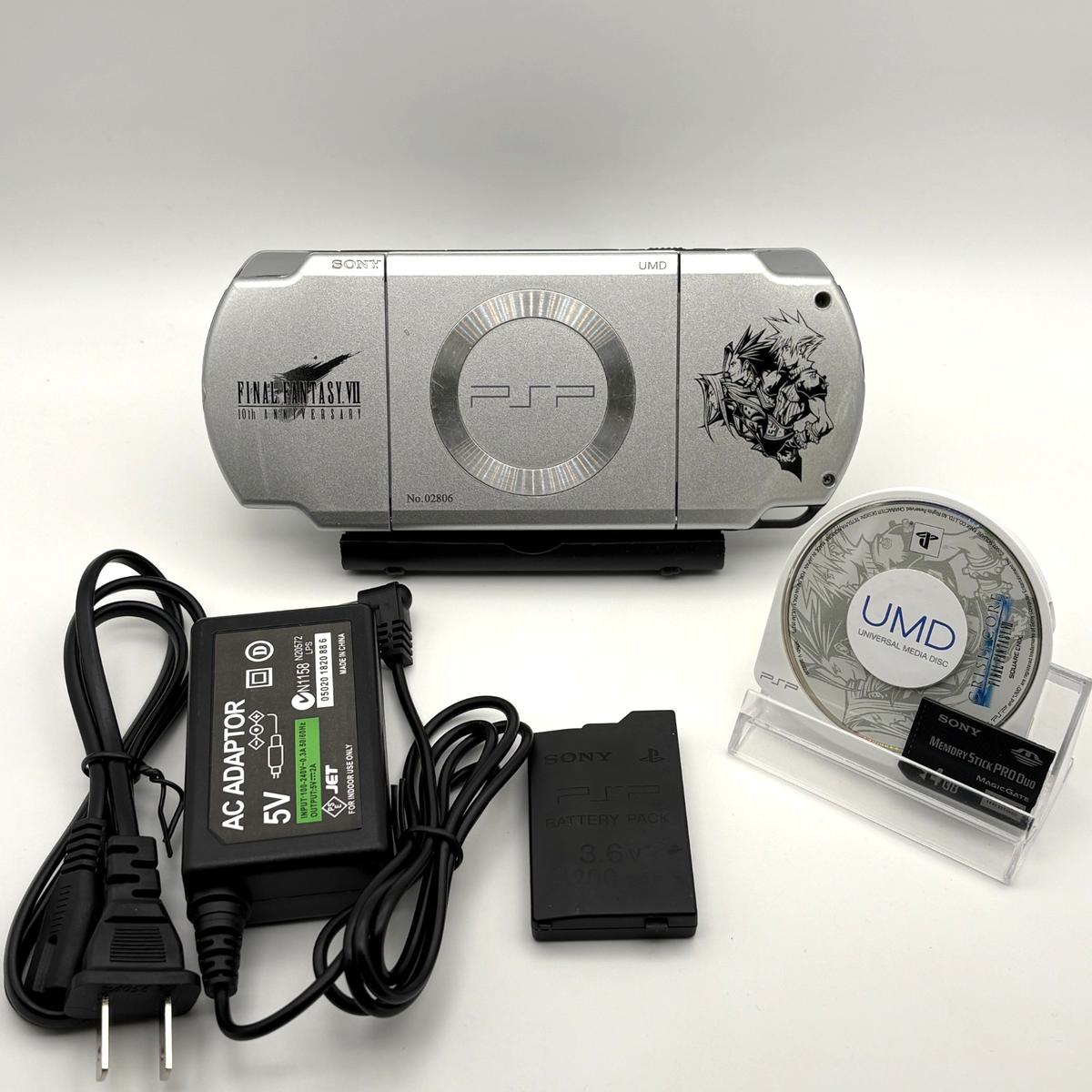 Sony PSP-2000 Final Fantasy Ⅶ Crisis Core 10th Anniversary