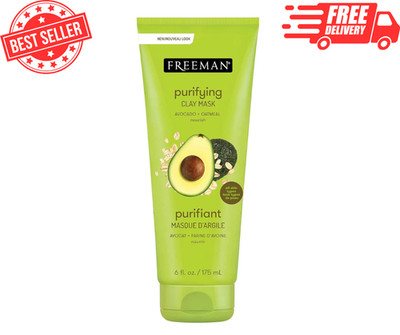 Freeman Feeling Beautiful Facial Clay Masque Avocado & 6 Ounce (Pack of 1) 