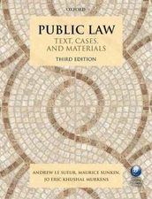 Public Law Text, Cases, and Materials 3/e, Le Sueur, Andrew & Sunkin, Maurice & 