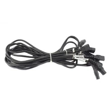 (5) 6ft HP Longwell AC Power Cord C13 to C14 Server PDU Extension 10A/250V Cable