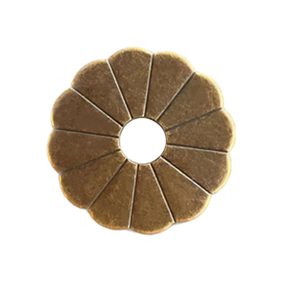 #ad 10Pcs Brass Backplate Washers Classical Furniture Decoration Gasket Brass Hardwa $14.97