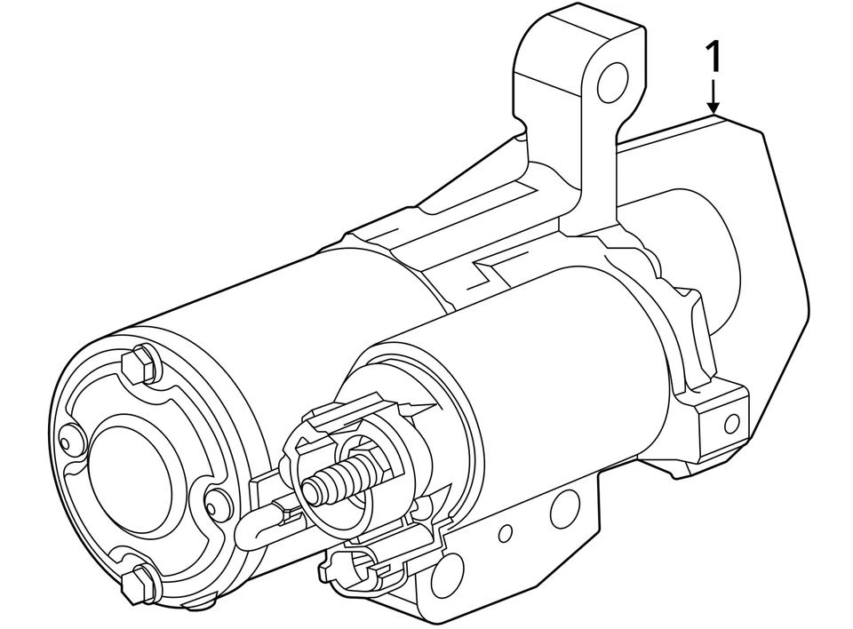 2021-2022 Chevrolet Trailblazer Car Starter Motor Solenoid Oem H1DJ8 - Image 4 of 4