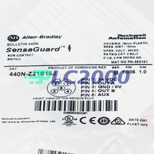 Brand New Allen Bradley 440N-Z21S16J SensaGuard18mm Dia Plastic Barrel Sensor