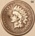 1880 Indian Head Penny Cent