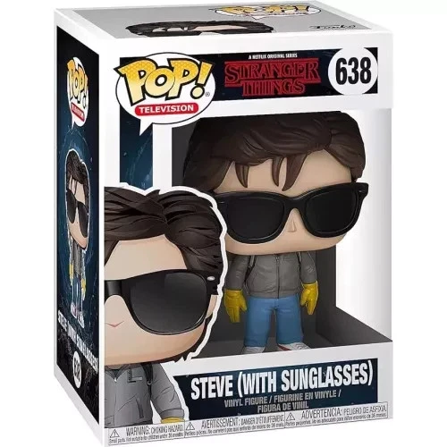 Funko Pop! Vinyl Stranger Things Steve (with Sunglasses) #638 Television Figure