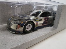 LIONEL 1/24 BRAD KESELOWSKI CHROME 2016 MILLER LITE FORD FUSION 68 OF 84 VHTF 