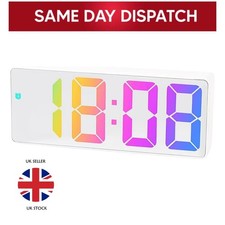Alarm Clock Digital Battery Powered, LED Display  Alarm Clock For Kids Adults 