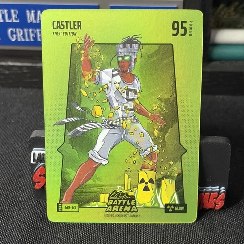 2026 Bo Battle Arena Castle (Stephon Castle) Green Battlefoil Glow SSP #GBF-131